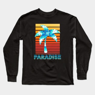 Chome Wave: Summer Paradise Long Sleeve T-Shirt